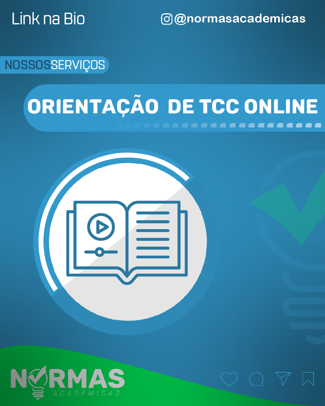 ORIENTAÇÃO PERSONALIZADA DE TCC COM CHAMADA DE VÍDEO