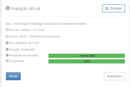 1) As cadeias de ácido desoxirribonucleico, são moléculas formadas por duas fitas complementares. As bases nitrogenadas que compõe estas moléculas são como degraus de uma escada, as bases se unem em pares, ligadas por pontes de hidrogênio. As fitas complementares se posicionam em direções opostas, o final 5’ de uma fita pareado como final 3’ de sua fita correspondente. KHAN ACADEMY. Ácidos nucleicos. Disponível em: https://pt.khanacademy.org/science/biology/dna-as-the-genetic-material/structure-of-dna/a/nucleic-acids?modal=1. Acesso em: 14 jan. 2021. Por exemplo, você tem uma molécula de DNA e sabe que a sequência de uma das fitas é 5´- TCAAGTAATTGGCC -3’. Assinale a alternativa correta que indica a sequência de nucleotídeos encontrada na fita complementar desta molécula de DNA citada no texto. ________________________________________ Alternativas: a) 3’- AGTTCATTAACCGG – 5’. b) 3’ – AGUUCAUUAACCTT – 5’. c) 5’ - AGTTCATTAACCGG – 3’. d) 5’ – UCTTGUUUAACCGG – 3’. e) 3’ – AGUUCATTUUCCGG – 5’. 2) O material experimental escolhido por Mendel para realizar os seus experimentos, foi a ervilha de jardim (Pisum sativum). Mendel conseguiu estudar a herança de uma característica de cada vez através do cruzamento destas plantas de ervilha. ASTRAUSKAS, Jefferson Pereira et al. As Leis da Herança por Gregor Johann Mendel, uma revolução genética. Revista Científica Eletrônica De Medicina Veterinária. Ano VII – Número 13 – Julho de 2009. Tomando como referência o sucesso dos experimentos de Mendel, e a escolha do seu material de estudo, julgue as afirmativas a seguir em (V) Verdadeiras ou (F) Falsas. ( ) Pisum sativum é uma planta hermafrodita. ( ) O estudo de diversas gerações foi possível porque Mendel escolheu um vegetal de cultivo simples e com ciclo de vida curto. ( ) O material escolhido possui uma diversidade de características morfológicas difíceis de serem observadas, por isso foi necessário estudar uma característica por vez. ( ) Ao realizar o processo de autofecundação em suas linhagens puras, Mendel encontrou a proporção de 3:1. Assinale a alternativa que apresenta a sequência CORRETA. ________________________________________ Alternativas: a) V – V – F – V. b) F – F – V – F. c) V – F – V – V. d) V – F – V – F. e) V – V – F – F. 3) Uma série de eventos coordenados fazem parte do desenvolvimento embrionário humano, para que seja produzido um bebê saudável após semanas de gestação. As duas primeiras semanas do desenvolvimento embrionário são marcadas por alguns acontecimentos importantes, que podem influenciar no sucesso ou não da gestação. Tomando como referência as duas primeiras semanas do desenvolvimento embrionário, julgue as afirmativas a seguir em (V) Verdadeiras ou (F) Falsas. ( ) No final da primeira semana o blastocisto já está completamente implantado. ( ) Formação do disco embrionário trilaminar. ( ) A segmentação do zigoto ocorre logo após a fecundação. ( ) Os anexos embrionários (âmnio, saco vitelino e córion) são formados. Assinale a alternativa que apresenta a sequência CORRETA. ________________________________________ Alternativas: a) F – V – F – F. b) F – F – V – V. c) V – F – V – F. d) V – F – V – V. e) F – F – V – F. 4) Um casal tem quatro filhos, Lucas, Ricardo, Raquel e Gabriela, e estão passando por um momento difícil de doença familiar, na qual um dos filhos precisa receber constantemente transfusões de sangue. A mãe sabe que cada um deles pertencem a um grupo sanguíneo diferente do outro. Mas resolveram fazer os testes para detectar a presença de aglutinogênios em todos da família. Sabemos que um dos filhos é fruto de um relacionamento extraconjugal, e que os pais são heterozigotos para o fator Rh. Analise os resultados do teste: Pai: apresenta aglutinogênio B, e possui aglutinogênio Rh. Mãe: apresenta aglutinogênio A, e possui aglutinogênio Rh. Lucas: apresenta aglutinogênio A, e não possui aglutinogênio Rh. Ricardo: apresenta aglutinogênio B, e possui antígeno Rh possui aglutinogênio Rh. Raquel: apresenta aglutinogênios A e B, e possui aglutinogênio Rh. Gabriela: não apresenta aglutinogênio, e não possui aglutinogênio Rh. Diante deste contexto, analise as afirmativas a seguir: I. Lucas poderia doar sangue para o seu pai e para Raquel. II. A mãe pode doar sangue para todos os filhos. III. Raquel pode receber sangue de todos os familiares. IV. Gabriela não pode ser filha legítima do casal, e pode doar sangue para todos os familiares. Agora, assinale a alternativa que apresenta as afirmativas corretas: ________________________________________ Alternativas: a) II, apenas. b) III, apenas. c) III e IV, apenas. d) I, II e IV, apenas. e) I, III e IV, apenas. 5) A placenta e o cordão umbilical formam um sistema de transporte para as substâncias que passam entre a mãe e o feto, uma vez que a placenta é o principal local de troca de nutrientes e gases, sendo considerada um órgão maternofetal. Neste contexto, analise o trecho a seguir: A sua formação é iniciada com a proliferação do trofoblasto, das vilosidades coriônicas e do ____________, no final da terceira semana de desenvolvimento. A placenta é composta por uma parte fetal, originada a partir ____________; e uma parte materna, originada a partir ____________. Ela é constituída pela decídua basal e pelo ____________. Assinale a alternativa que completa as lacunas corretamente. ________________________________________ Alternativas: a) córion/ do saco coriônico/ das vilosidades coriônicas/ decídua parietal. b) alantoide/ do endométrio/ do saco coriônico/ endométrio gravídico. c) âmnio/ do córion frondoso/ do endométrio/ mesoderma. d) endométrio/ do endométrio gravídico/ do saco coriônico/ córion frondoso. e) saco coriônico/ do saco coriônico/ do endométrio/ córion frondoso.