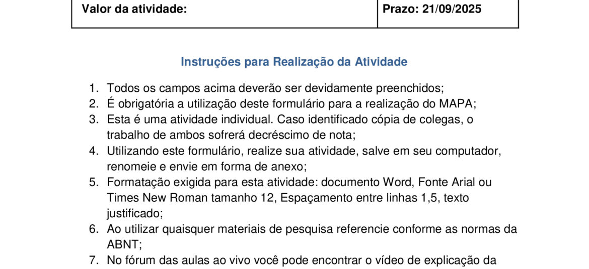 Atividade Mapa Capoeira 53/2025