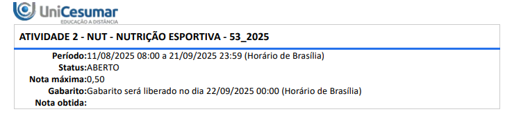 1ª QUESTÃO O exercício físico promove aumento da demanda energética do organismo, visando a manutenção da atividade muscular. A energia derivada dos nutrientes ingeridos na alimentação apresenta extrema importância para o fornecimento de energia química, gerando a manutenção do trabalho muscular por meio da geração de adenosina trifosfato (ATP). Dentre os vários sistemas envolvidos no fornecimento energético para ressíntese de ATP, pode-se destacar o papel das reservas de substratos energéticos que, por diferentes vias de fornecimento de energia, contribuem para a constante homeostase energética. A intensidade e/ou a duração do esforço, bem como o estado inicial das reservas de substratos energéticos e o nível de treinamento do atleta podem interferir sobre a predominância na ativação de uma ou de outra via metabólica, indicando maior utilização de um determinado substrato energético. Assim, os fosfatos de alta energia, os estoques de glicogênio muscular e hepático, e os lipídeos estocados nos adipócitos podem contribuir com maior ou menor magnitude com a geração de energia durante o exercício. Fonte: https://www.efdeportes.com/efd54/metab.htm Acesso em: 07 de ago. de 2023. Na figura, apresentamos a contribuição percentual do quadro dos maiores substratos energéticos para a energia gasta em 30 minutos de exercícios a 25, 65 e 85% VO2máx. Fonte: PAGAN, Bruno Guilherme Morais; PAGAN, Daniela Aparecida Capelato. Nutrição Esportiva. IndaialSC: Arqué, 2023. (Página 32). Considerando as vias energéticas ao longo do treinamento, analise as afirmações abaixo: I. A 25% do VO2 máx. a principal via de energização em nosso corpo é a de AGL plasmático. II. A 65% do VO2 máx. a via energética mais utilizada é a de glicogênio muscular. III. A 85% do VO2 máx. a principal fonte de energia para o músculo em atividade é proveniente de carboidratos. IV. Quando estamos em exercício físico mais intenso, ou seja, maior % VO2, a principal demanda energética é proveniente dos carboidratos. É correto o que se afirma em:   ALTERNATIVAS a) I, apenas. b) II e III, apenas. c) III e IV, apenas. d) II, III e IV, apenas. e) I, II, III e IV. 2ª QUESTÃO A alimentação é fundamental para o fornecimento de energia antes, durante e após o exercício físico (Autoria própria). Pessoas que desejam perder peso devem aumentar o gasto energético em relação à ingestão energética. Em muitas atividades nas quais a constituição corporal ou o peso corporal são considerados importantes, os participantes frequentemente tentam manter o balanço energético negativo para perder peso. No outro extremo, estão os esportes de resistência, que exigem gastos energéticos e ingestões de energia extremamente altos, nesses esportes, manter o balanço energético é fundamental para o desempenho (JEUKENDRUP; GLEESON, 2021). Fonte: PAGAN, Bruno Guilherme Morais; PAGAN, Daniela Aparecida Capelato. Nutrição Esportiva. IndaialSC: Arqué, 2023. Sobre as calorias provenientes dos alimentos e suas fontes, assinale a alternativa correta: ALTERNATIVAS a) O conteúdo energético de proteína na dieta mediana é de 5,7 KCal/g. Por conveniência, o conteúdo energético da proteína foi arredondado para número inteiro, sendo 6 Kcal/g. A glicose fornece 3,7Kcal/g e a energia do glicogênio e amido é cerca de 4,2Kcal/g, por conveniência seu conteúdo energético foi arredondado para 3 Kcal/g. b) A caloria proveniente da proteína depende do tipo e do conteúdo de nitrogênio. O nitrogênio não fornece energia, sendo assim, proteínas com densidades maiores de nitrogênio contém menos energia por grama. O conteúdo energético de proteína na dieta mediana é de 5,7 KCal/g. Por conveniência, o conteúdo energético da proteína foi arredondado para número inteiro, sendo 6 Kcal/g. c) A glicose fornece 3,7Kcal/g e a energia do glicogênio e amido é cerca de 4,2Kcal/g. Já no caso das fontes de gordura, um triacilglicerol de cadeia média como o octoanoato pode conter 8,6Kcal/g, enquanto o triacilglicerol de cadeia longa pode conter 9,6Kcal/g. Os conteúdos de energia de carboidratos e gorduras, por conveniência, foram arredondados para números inteiros, sendo respectivamente 4 Kcal/g e 9 Kcal/g. d) A glicose fornece 3,7Kcal/g e a energia do glicogênio e amido é cerca de 4,2Kcal/g. Já no caso das fontes de gordura, um triacilglicerol de cadeia média como o octoanoato pode conter 8,6Kcal/g, enquanto o triacilglicerol de cadeia longa pode conter 9,6Kcal/g. Os conteúdos de energia de carboidratos e gorduras, por conveniência, foram arredondados para números inteiros, sendo respectivamente 3 Kcal/g e 10 Kcal/g. e) O conteúdo energético de proteína na dieta mediana é de 5,7 KCal/g. Por conveniência, o conteúdo energético da proteína foi arredondado para número inteiro, sendo 6 Kcal/g. A glicose fornece 3,7Kcal/g e a energia do glicogênio e amido é cerca de 4,2Kcal/g, por conveniência seu conteúdo energético foi arredondado para 3 Kcal/g, já os ácidos graxos fornecem cerca de 9,3 Kcal/g, e seu conteúdo energético, arredondado para 9 Kcal/g 3ª QUESTÃO Os suplementos nutricionais, como o nome já diz, devem ser usados para suplementar a dieta vigente, em vez de substituí-la, entretanto, para muitos atletas modernos, a nutrição esportiva se tornou sinônimo de suplementos nutricionais. As ideias e as expectativas dos atletas acerca dos suplementos nutricionais são, pesadamente, influenciadas pelos fabricantes e vendedores de tais suplementos, os quais alegam que seus produtos aumentam a massa muscular, melhora o vigor e assim por diante (JEUKENDRUP; GLEESON, 2021). Sobre esse assunto, analise as assertivas abaixo: I. Uma das formas de encontrar suplementos dietéticos, é através de alimentos enriquecidos com nutrientes adicionais ou componentes fora de sua composição típica de nutrientes (por exemplo, enriquecidos com minerais e vitaminas, bem como alimentos enriquecidos com nutrientes). II. Alimentos formulados e alimentos para esportes, produtos que fornecem energia e nutrientes de uma forma mais conveniente do que o normal, alimentos para suporte nutricional geral (por exemplo, substitutos de refeições líquidas) ou para uso direcionado em torno do exercício (por exemplo, bebidas esportivas, géis, barras). III. Não precisamos de nutrientes individuais e outros componentes de alimentos ou ervas produtos fornecidos em formas isoladas ou concentradas. IV. Produtos com vários ingredientes contendo várias combinações dos produtos descritos acima que visam resultados semelhantes. Sobre as formas dos suplementos dietéticos, assinale a alternativa correta: ALTERNATIVAS a) I e II, apenas. b) II e III, apenas. c) III e IV, apenas. d) I, II e III, apenas. e) I, II e IV, apenas. 4ª QUESTÃO As vitaminas são compostos orgânicos que podem atuar como coenzimas e até agir de forma semelhante aos hormônios. Tanto as vitaminas como os minerais não produzem energia, porém auxiliam e participam de processos de produção energéticas e regulam reações metabólicas. As vitaminas são necessárias ao crescimento, à reparação dos tecidos, ao funcionamento e à proteção do organismo. Podemos dividir as vitaminas em duas classes: lipossolúveis e hidrossolúveis (PERES, 2021). Sobre essa divisão, assinale a alternativa correta: ALTERNATIVAS a) Vitaminas lipossolúveis: A (Retinol), D (Colecalciferol), E (Tocoferol) e K (Fitomenadiona), essas vitaminas podem ser armazenadas no corpo em grandes quantidades e podem causar intoxicação. b) Vitaminas lipossolúveis: A (Retinol), D (Colecalciferol), E (Tocoferol) e B12 (Cianocobalamina), essas vitaminas podem ser armazenadas no corpo em grandes quantidades e podem causar intoxicação. c) Vitamina hidrossolúveis: Vit B1 (Tiamina), Vit B2 Riboflavina), Vit B3 (Niacina), Vit B6 (Piridoxina), Vit B9 (Ácido fólico), Vit B12 (Cianocobalamina), Vit B5 (Ácido pantotênico), Vit B7 (Biotina), Vit C (Ácido Ascórbico) e Vitamina A (Retinol). Quase todas estão envolvidas no metabolismo energético. d) Vitamina hidrossolúveis: Vit B1 (Tiamina), Vit B2 Riboflavina), Vit B3 (Niacina), Vit B6 (Piridoxina), Vit B9 (Ácido fólico), Vit B12 (Cianocobalamina), Vit B5 (Ácido pantotênico), Vit B7 (Biotina), Vit C (Ácido Ascórbico) e Vitamina K (Fitomenadiona). Quase todas estão envolvidas no metabolismo energético. e) Vitamina lipossolúveis: Vitamina A (Retinoll), Vit B1 (Tiamina), Vit B2 Riboflavina), Vit B3 (Niacina), Vit B6 (Piridoxina), Vit B9 (Ácido fólico), Vit B12 (Cianocobalamina), Vit B5 (Ácido pantotênico), Vit B7 (Biotina), Vit C (Ácido Ascórbico) e Vitamina A (Retinol). Quase todas estão envolvidas no metabolismo energético. 5ª QUESTÃO A nutrição esportiva evoluiu muito e, atualmente, é preciso analisar, de uma maneira global, o atleta para a implementação de um plano nutricional adequado e saudável para otimizar o desempenho e a recuperação, o que significa que você precisa alinhar seu plano nutricional com seu plano de treinamento, isso permitirá que você otimize sua saúde, e, principalmente, seu desempenho. A periodização nutricional é o termo que descreve o ato de combinar sua nutrição com suas sessões de treinamento. Desta forma, seu programa de nutrição deve variar e ter o objetivo de complementar seu treinamento físico para que você possa começar suas sessões bem alimentado e hidratado (USA Triathlon, 2017). Fonte: PAGAN, B. G. M; PAGAN, D. A. C. Nutrição Esportiva. Indaial, SC : Arqué, 2023. De acordo com a temática de aliar alimentação e treinamento, analise as assertivas abaixo: I. Manipular o peso corporal: alguns atletas querem ganhar ou perder peso, o que pode ser um objetivo importante de um plano nutricional. II. Manipular a composição corporal: alguns atletas querem atingir uma porcentagem de gordura corporal específica e manipularão seus planos de nutrição de acordo com este objetivo. III. Melhorar a eficiência metabólica: a periodização nutricional aprimora a capacidade do corpo de utilizar gordura acumulada como energia, durante o exercício, e preservar as reservas de carboidrato. IV. Desenvolver um sistema imunológico saudável: seguir um bom plano nutricional ajudará seu sistema imunológico, especialmente durante carga pesada de exercícios. V. Ajudar a preparação física: um plano nutricional deve apoiar todas as variações físicas de volume e intensidade em um ano de treinamento e, por isso, periodizar o plano nutricional deve ser o primeiro passo para avaliar as necessidades nutricionais do atleta. Assinale a alternativa que indique corretamente os principais objetivos para se aliar alimentação com os objetivos do treinamento. ALTERNATIVAS a) I, III e IV, apenas. b) II, III e V, apenas. c) I, II, III e V, apenas. d) II, III, IV e V, apenas. e) I, II, III, IV e V. 6ª QUESTÃO Segundo o Comitê Olímpico Internacional, a definição mais moderna e abrangente sobre recursos ergogênicos é: “Um alimento, componente alimentar, nutriente ou composto não-alimentar que é propositadamente ingerido em adição à dieta habitualmente consumida com o objetivo de alcançar um específico benefício para a saúde e/ou desempenho” (MAUGHAM et al., 2018, p. 439). Fonte: MAUGHAM, R. J. et al. IOC consensus statement: dietary supplements and the high-performance athlete. Br J Sports Med, v. 52, 2018. Considerando o objetivo dos atletas no uso de suplementos, analise as afirmativas a seguir: I. Potencializar deficiências nutricionais que possam prejudicar a saúde ou o desempenho. II. Fornecimento conveniente de energia e nutrientes em torno de uma sessão de exercícios. III. Alcançar um benefício de desempenho específico e direto em concorrência. IV. Obter uma melhoria de desempenho indiretamente acumulada de resultados, como permitir um treinamento mais eficaz (ou seja, maior intensidade, maior volume), melhor recuperação nas sessões de treino, otimizando massa e composição corporal, ou reduzindo riscos de lesões e doenças. Assinale a alternativa correta: ALTERNATIVAS a) II e III, apenas. b) III e IV, apenas. c) I, II e III, apenas. d) I, II e IV, apenas. e) II, III e IV, apenas. 7ª QUESTÃO De acordo com McArdle; Katch e Katch (2016), os achados na literatura científica da nutrição esportiva e para o exercício enfatizam que não apenas o tipo específico e a mistura dos nutrientes como também a cronologia do aporte para a melhora do desempenho físico. O objetivo da cronologia dos nutrientes é saber quando comer o que comer para ajudar os atletas, competidores recreativos e entusiastas de exercícios a alcançarem seu melhor desempenho e sua recuperação subsequente. O conhecimento dessa cronologia dos nutrientes nos permite a redução do estado catabólico, liberação dos hormônios glucagon, epinefrina, norepinefrina e cortisol, e a ativação dos hormônios, que ajudam a aumentar o anabolismo, testosterona, hormônio do crescimento, fator de crescimento 1 semelhante à insulina, facilitando a recuperação do exercício e maximizar o crescimento muscular. A partir daí, entender sobre as três fases (energética, anabólica e de crescimento) para otimização da ingestão de nutrientes é fundamental. E a esse respeito analise as assertivas a seguir: I. Fase Energética: aumenta a ingestão dos nutrientes para gastar totalmente o glicogênio, aumenta a endurance muscular, ativa a supressão do sistema imunológico, reduz os danos musculares e facilita a recuperação no período após o exercício. II. Fase Energética: aumenta a ingestão dos nutrientes para poupar o glicogênio, aumenta a Endurance muscular, limita a supressão do sistema imunológico, reduz os danos musculares e facilita a recuperação no período após o exercício. III. Fase Anabólica: consiste na janela metabólica de 90 minutos após o exercício – um período que aumenta a sensibilidade à insulina para que ocorra o restabelecimento das reservas musculares de glicogênio e o reparo e a degradação do tecido muscular. IV. Fase Anabólica: consiste na janela metabólica de 45 minutos após o exercício – um período que aumenta a sensibilidade à insulina para que ocorra o restabelecimento das reservas musculares de glicogênio e o reparo e a síntese do tecido muscular. V. Fase de Crescimento: vai do fim da fase anabólica até o início da próxima sessão de treinos. Ela representa o período de tempo necessário para maximizar a sensibilidade à insulina e manter o estado anabólico, visando acentuar os ganhos de massa e de força musculares. Assinale a alternativa que descreve corretamente: ALTERNATIVAS a) II e V, apenas. b) I, IV, V, apenas. c) I, III, V, apenas. d) II, IV, V, apenas. e) II, III, V, apenas. 8ª QUESTÃO O gasto energético diário varia de pessoa para pessoa, dependendo de sua composição corporal, genética, gênero e medidas, além de outras variáveis como estado de saúde, clima, idade. A energia é necessária para diversos processos que ocorrem no corpo, incluindo funções basais, digestão, absorção, metabolismo e reservas de alimentos. Além disso, pessoas ativas gastam energia durante o exercício. Os três componentes principais do gasto energético são: Taxa metabólica em repouso ou basal; termogênese induzida pela dieta e efeito térmico do exercício. Fonte:PAGAN, B. G. M; PAGAN, D. A. C. Nutrição Esportiva. Indaial, SC: Arqué, 2023. Sobre esses 3 componentes, assinale a alternativa que apresenta de forma correta seu detalhamento: ALTERNATIVAS a) VCT (Valor Calórico Total) é o valor total da dieta a ser consumida pelo indivíduo durante o dia, onde não é necessário considerar o Fator Atividade, uma vez que todas as atividades têm a mesma influência sobre o planejamento alimentar. b) Gasto energético para digestão (geralmente atinge em torno de 30% do GET); Atividade física (energia gasta para as atividades do cotidiano como tomar banho, escovar os dentes, lavar louças) e Taxa Metabólica Basal (Energia gasta durante os exercícios físicos realizados diariamente). c) Taxa Metabólica Basal (energia gasta durante os processos corpóreos vitais); Gasto energético para digestão, absorção, metabolismo dos alimentos e armazenamento de reserva de glicogênio e gordura (estimado em aproximadamente 10% do GET); Atividade Física (energia gasta durante a atividade física diária). d) Gasto energético para digestão, absorção, metabolismo dos alimentos e armazenamento de reserva de glicogênio e gordura; Exercício físico (energia gasta para as atividades do cotidiano como tomar banho, escovar os dentes, lavar louças) e Taxa Metabólica Basal (energia gasta durante os exercícios físicos realizados diariamente). e) Taxa Metabólica Basal (energia gasta durante os processos corpóreos vitais), Gasto energético para digestão, absorção, metabolismo dos alimentos e armazenamento de reserva de glicogênio e gordura (estimado em aproximadamente 30%); Exercício físico (energia gasta para as atividades do cotidiano como tomar banho, escovar os dentes, lavar louças). 9ª QUESTÃO A fisiologia do exercício é considerada uma subárea da fisiologia humana, responsável pelo estudo das respostas fisiológicas ao exercício físico e as adaptações fisiológicas decorrentes do estresse crônico provocado pelo treinamento. As consequências decorrentes de um programa de treinamento podem ser entendidas como adaptações fisiológicas, que geralmente incluem não apenas uma alteração na função, mas também na forma, das quais se destaca uma diminuição da frequência cardíaca de repouso (bradicardia) e um aumento do consumo máximo de oxigênio. Fonte: PAGAN, Bruno Guilherme Morais; PAGAN, Daniela Aparecida Capelato. Nutrição Esportiva. IndaialSC: Arqué, 2023. (Adaptado). Considerando que para um treinamento ideal devem ser considerados alguns princípios básicos, analise as afirmativas abaixo. I. O princípio da individualidade afirma que cada indivíduo responde de forma diferente a um mesmo treinamento físico, sugerindo assim que todo ser humano é único. Além disso, aponta que a genética possui um papel importante na capacidade de adaptação corporal. II. Segundo o princípio da especificidade, as adaptações ao treinamento são específicas ao tipo de atividade, ao volume e intensidade do exercício realizado. III. O Princípio da sobrecarga progressiva aponta que ajustes constantes precisam ser realizados para que a progressão contínua dos resultados aconteça, sendo assim é necessário sempre fornecer novos estímulos por meio da dieta e do treinamento. IV. Segundo o princípio da periodização, o macrociclo pode ser dividido em dois ou mais mesociclos, os quais possuem variações de intensidade e volume do treinamento, assim como da forma ou do tipo específico de treinamento. V. O princípio do difícil/fácil diz respeito à variação entre treinamentos difíceis e fáceis, sendo que um ou dois dias de treinamento difícil jamais devem ser seguidos por um dia de treinamento fácil, visto que permitirá que o corpo e a mente se atrapalhem antes do próximo dia de treinamento difícil. É correto o que se afirma em: ALTERNATIVAS a) III, apenas. b) I e II, apenas. c) III, IV e V, apenas. d) I, II, III e IV, apenas. e) I, II, III, IV e V. 10ª QUESTÃO Desde o início do século XX, sabe-se que a ingestão de carboidratos está relacionada ao desempenho no exercício. A disponibilidade de carboidrato como substrato para a contração do músculo esquelético e para o sistema nervoso central é importante para o desempenho no exercício de resistência (JEUKENDRUP; GLEESON, 2021). Embora não compreendamos totalmente como os alimentos que contêm carboidratos melhoram o desempenho, a maioria dos cientistas acredita que a manutenção da glicemia próximo dos níveis normais permite aos músculos obter mais energia a partir da glicose do sangue. Fonte: PAGAN, B. G. M; PAGAN, D. A. C. Nutrição Esportiva. Indaial, SC : Arqué, 2023. Considerando o exposto, avalie as afirmativas abaixo: I. São uma fonte importante de energia, particularmente, durante o exercício de alta intensidade. II. Sua presença regula o metabolismo de gorduras e de proteínas. III. O glicogênio muscular e o hepático são sintetizados a partir dos carboidratos. IV. A disponibilidade de carboidrato pode influenciar não só o desempenho no exercício prolongado, como também o desempenho em exercícios de intensidade intermitente e de alta intensidade. V. Como o carboidrato é o combustível mais importante para o sistema nervoso central, várias tarefas cognitivas e habilidades motoras têm papel fundamental para as habilidades esportivas, que também podem ser afetadas pela disponibilidade de carboidrato. Os carboidratos têm muitas funções no organismo, assinale a alternativa que descreve corretamente: ALTERNATIVAS a) I, IV, V, apenas. b) II, III, V, apenas. c) I, II, III, V, apenas. d) I, III, IV, V, apenas. e) I, II, III, IV e V.