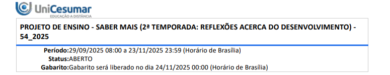 1ª QUESTÃO A professora Juliana atua na Educação Infantil com alunos de 3 anos. Ela entende a importância de promover diferentes atividades que promovam a aprendizagem dos alunos por meio de vivências com o corpo e o movimento, explorando o ambiente escolar. A professora Juliana sabe que, ao criar oportunidades para que a criança tenha vivências motoras, está contribuindo no processo de aprendizagem de seus alunos. Pensando nisso, a professora incluiu no seu planejamento semanal algumas atividades com o objetivo de promover a estimulação e as vivências corporais dos alunos. A partir desta situação e dos conhecimentos do 3º episódio, analise as atividades que atendam ao objetivo proposto pela professora Juliana. I. Na sala de aula, a professora Juliana organizou os alunos em duas fileiras e apresentou dois brinquedos industrializados. Um carrinho com controle remoto e uma boneca que fala frases curtas. Cada criança deveria explorar o brinquedo e ter a oportunidade de brincar por 2 minutos para que todos tivessem a oportunidade de brincar com esses brinquedos. II. A professora Juliana reuniu os alunos na brinquedoteca da escola e os organizou individualmente para que cada aluno pudesse ter maior concentração e atenção no momento da atividade lúdica. Entregou uma folha de sulfite e um lápis grafite para realizarem um desenho do brinquedo que mais gostavam. Os alunos não poderiam utilizar giz de cera ou lápis coloridos. III. No espaço externo da sala de aula, ao ar livre, a professora Juliana disponibilizou diferentes materiais (caixa de papelão de diversos tamanhos, tecidos coloridos e com diferentes texturas etc.), bem como estimulou a exploração dos elementos da natureza (folhas, gravetos, pedrinhas, flores etc.). Solicitou que os alunos livremente utilizassem os materiais disponibilizados para brincar, realizando a mediação dessa atividade. IV A professora Juliana levou os alunos ao pátio da escola que é coberto por grama, pediu para tirarem o calçado e solicitou que caminhassem por um circuito construído por ela. O circuito era composto por 3 estações. Na primeira estação, os alunos teriam que andar pisando na grama. Na segunda estação, os alunos teriam que andar sobre a areia e, na terceira estação, os alunos deveriam caminhar sobre um colchão de espuma. Está correto o que se afirma em: ALTERNATIVAS a) I e II, apenas. b) III e IV, apenas. c) I, II e IV, apenas. d) II, III e IV, apenas. e) I, II, III e IV. 2ª QUESTÃO O terceiro episódio “Vida de adolescente”, aborda a fase da adolescência a partir da Teoria Histórico Cultural. Essa teoria propõe que o desenvolvimento não está correlacionado unicamente ao processo maturacional do indivíduo, e sim ao de aprendizagem. Nesse sentido, “ . . . a adolescência passa a ser caracterizada como um emaranhado de fatores de ordem individual . . . , e de ordem histórica e social, por estar relacionada às condições específicas da cultura na qual o adolescente está inserido” (SALLES, 2005, p. 35). SALLES, L. M. F. Infância e adolescência na sociedade contemporânea: alguns apontamentos. Revista Estudos de Psicologia, São Paulo, UNESP, p. 33-41, 2005. A partir das discussões apresentadas no terceiro episódio “Vida de adolescente”, analise as asserções a seguir e a relação entre elas: Na perspectiva da Teoria Histórico-Cultural, entende-se que adolescência não é marcada pelo fator cronológico, mas tem a influência de fatores culturais e sociais de uma determinada época. O adulto deve compreender essas questões para auxiliar o adolescente no período de transição entre a infância e a vida adulta, visto que o adolescente apresenta novas características, diferentes das infantis, como por exemplo, a necessidade de perceber o mundo, perceber-se no mundo e relacionar-se com o mundo. Porque As mudanças que ocorrem no período da adolescência atualmente são estáticas, pois o adolescente está inserido na sociedade contemporânea que é imutável, isso significa que todos os adolescentes, independentemente do contexto social em que estão inseridos, terão os mesmos comportamentos e enfrentarão as mesmas dificuldades, por consequência, os recursos que utilizarão para lidar com essas dificuldades serão sempre os mesmos. A respeito dessas asserções, assinale a opção correta. ALTERNATIVAS a) As asserções I e II são proposições verdadeiras, e a II é uma justificativa correta da I. b) As asserções I e II são proposições verdadeiras, mas a II não é uma justificativa correta da I. c) A asserção I é uma proposição verdadeira, e a II é uma proposição falsa. d) A asserção I é uma proposição falsa, e a II é uma proposição verdadeira. e) As asserções I e II são proposições falsas. 3ª QUESTÃO Possivelmente, você já ouviu frases como: "A adolescência é um período conturbado e problemático" e "Nossa, como é difícil entender o adolescente, muda de humor constantemente!". Essas frases podem indicar estereótipos deste período, contudo, “ . . . na adolescência, a formação de um corpo qualitativamente e quantitativamente diferente da infância resulta em novas configurações subjetivas . . . . Vigotski não compreende a adolescência como algo dado, ou negativo, mas como um momento do desenvolvimento que dá origem a um funcionamento completamente novo do psiquismo” (SOUZA, 2018, p. 26). Pois bem, no terceiro episódio, o tema central é o período da adolescência. A convidada trata sobre a temática, destacando as características e desafios dos adolescentes na sociedade atual, bem como a importância da educação formal no desenvolvimento do sujeito, tendo em vista a teoria de Vigotski. SOUZA, Candida; SILVA, Daniele Nunes Henrique. Adolescência em debate: contribuições teóricas à luz da perspectiva histórico-cultural. Psicol. estud., Maringá, v. 23, 23-34, 2018. A partir das discussões apresentadas no terceiro episódio “Vida de adolescente”, analise as afirmativas a seguir. I. Podemos inferir que o período da adolescência se caracteriza pela mudança do corpo, mediada pelas questões biológicas do sujeito, ou seja, este período é marcado pelo fator cronológico, logo, a influência do contexto social em que o adolescente está inserido pouco contribui neste processo. II. Na adolescência, os interesses do sujeito são modificados. Desloca-se do contexto familiar e de questões ligadas ao universo infantil para o grupo de pessoas que favoreça uma identificação, neste caso, seus pares, isto é, outros adolescentes III. O período da adolescência corresponde a um período de transição entre o desenvolvimento que ocorreu na infância e o desenvolvimento que caminha para a vida adulta. Nesse processo, o papel da educação sistematizada é fundamental, pois a partir do processo educativo, o adolescente se desenvolve. Dessa forma, o professor enquanto mediador ajudará o adolescente a direcionar seus interesses, favorecendo seu desenvolvimento. IV. Atualmente, o adolescente está inserido em um contexto de diferentes tecnologias digitais. O uso de recursos tecnológicos não é considerado negativo, mas passa a ser um problema para o adolescente quando as interações sociais presenciais são substituídas pelo mundo virtual e quando as redes sociais impõem ao adolescente um ideal de vida perfeito, seja no aspecto profissional ou pessoal. É correto o que se afirma em: ALTERNATIVAS a) I e II, apenas. b) II e III, apenas. c) I, II e III, apenas. d) II, III e IV, apenas. e) I, II, III e IV. 4ª QUESTÃO Nas últimas décadas acompanhamos mudanças no estilo de vida das pessoas e a adoção de novos hábitos alimentares, contudo, quando esse padrão alimentar não é desenvolvido de forma correta pode contribuir para o aumento da obesidade, problema que atinge adultos e crianças no momento atual. No primeiro episódio, intitulado “Educação e alimentação: qual a sua relação?”, as convidadas abordam a importância da alimentação para o desenvolvimento integral do sujeito. Sobre este assunto, leia as afirmativas a seguir e considere (V) para as verdadeiras e (F) para as falsas. I. A participação ativa da criança no momento da alimentação é importante na medida em que essa participação favorecerá à criança explorar, por exemplo, diferentes texturas, cores, sabores e cheiros. Essa experimentação são vivências que devem ser estimuladas pelo adulto, pois contribuirão no desenvolvimento da fala e da linguagem. II. A criança que não teve experiências corretas com o alimento, sobretudo no período de introdução alimentar, poderá desenvolver aversões aos alimentos com sabores adocicados a partir dos 6 anos de idade, momento que corresponde ao primeiro ano de escolarização obrigatória. Neste período a criança passa a descobrir novos sabores a partir da experimentação de alimentos diversificados. III. Os hábitos alimentares interferem no desenvolvimento motor e cognitivo desde o nascimento, mas é na segunda infância (a partir dos 3 anos de idade) que a criança, ao permanecer na escola em tempo integral, poderá desenvolver bons hábitos alimentares, tendo como único modelo a figura do professor. Os responsáveis pela criança fora do contexto escolar pouco podem contribuir neste processo. IV. O profissional da educação precisa ter informações sobre a importância da alimentação e sua influência no desenvolvimento e aprendizagem da criança e como poderá explorar os alimentos no cotidiano escolar. O profissional que atua com crianças pequenas poderá desenvolver o trabalho sensorial com os alunos a partir dos alimentos, explorando noções importantes como dentro/fora, grande/pequeno, macio/duro. As afirmativas I, II, III e IV são, respectivamente: ALTERNATIVAS a) V, V, F, F. b) F, F, V, F. c) F, V, F, V. d) V, F, V, F. e) V, F, F, V 5ª QUESTÃO No terceiro episódio intitulado “Luz, som e movimento”, é abordado a respeito da importância da estimulação sensorial, sobretudo com crianças pequenas, e sua relação com o processo de aprendizagem. A criança, desde o seu nascimento, precisa ser estimulada de forma global, considerando seu desenvolvimento como um todo (físico, emocional, social e cognitivo). Nesse processo, os sentidos contribuirão para o desenvolvimento da criança e, por isso, precisam ser estimulados adequadamente. Sobre essa temática, analise as alternativas a seguir e assinale a correta. ALTERNATIVAS a) O professor que atua na pré-escola com alunos de 4-5 anos de idade deve enfatizar a estimulação da visão, pois nesta fase a criança precisa ter maior atenção em copiar o conteúdo do quadro, pois caracteriza o período da alfabetização. b) O principal elemento de estimulação com bebês é o olfato, pois é o último sentido a ser desenvolvido no recém nascido, dessa forma, exige-se maior estimulação. O bebê não consegue reagir a odores, o que indica a necessidade desta estimulação na creche. c) Os principais aspectos no processo de estimulação na educação infantil passam pelos cinco sentidos (olfato, tato, visão, paladar e audição). Há, ainda, a exteroceptividade, proprioceptividade, sistema vestibular e esquema corporal e equilíbrio, estes últimos são secundários no desenvolvimento da criança e, por isso, não existe a necessidade de explorar com crianças pequenas. d) O trabalho a partir da estimulação sensorial requer, obrigatoriamente, o uso de brinquedos, sobretudo, industrializados. Quanto mais sofisticado e complexo o brinquedo, maior a aprendizagem das crianças, pois, por meio deste tipo de brinquedo, a criança irá desenvolver todos os seus sentidos, além de sua imaginação e criatividade, favorecendo a aprendizagem. e) Na Educação Infantil é importante que o professor explore o próprio ambiente escolar para promover a estimulação sensorial dos alunos e, por conseguinte, contribuir na aprendizagem das crianças. Para isso, é preciso oferecer oportunidades para que a criança tenha diferentes experiências sensoriais. É importante que o professor estimule, por exemplo, as experiências a partir dos movimentos corporais da criança.