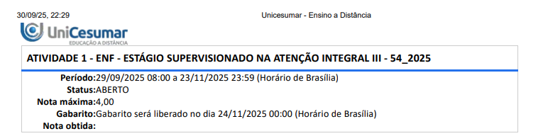 1ª QUESTÃO O atendimento a pacientes politraumatizados é um dos maiores desafios enfrentados pelas equipes de saúde, especialmente em ambientes de emergência. O trauma, por definição, refere-se a qualquer lesão física causada por uma força externa, e o politraumatismo ocorre quando um paciente sofre múltiplas lesões, frequentemente em mais de uma região corporal. Dada a complexidade e a gravidade das condições de um politraumatizado, a resposta rápida e eficiente da equipe de atendimento é crucial para o desfecho do paciente. Fonte: adaptado de: COSTA, M. E. M. et al. USO DE PROTOCOLOS DE RESPOSTA RÁPIDA NO ATENDIMENTO DE POLITRAUMATIZADOS: uma revisão literária. Brazilian Journal Of Implantology And Health Sciences, v. 6, n. 9, p. 237-253, 1 set. 2024. Assinale a alternativa correta sobre o passo X (hemorragias exsanguinantes) do protocolo: ALTERNATIVAS a) O controle da hemorragia deve ser feito apenas após o colar cervical. b) A compressão indireta é a técnica prioritária em qualquer sangramento. c) O torniquete deve ser aplicado inicialmente em todos os casos de sangramento. d) O torniquete deve ser aplicado distalmente à lesão, para permitir escoamento sanguíneo. e) A compressão direta com gaze estéril deve ser feita por 10 minutos sem agente hemostático. 2ª QUESTÃO No Brasil, o trauma é a principal causa de morte entre jovens com menos de 45 anos, tornando o atendimento pré-hospitalar crucial para melhorar o prognóstico das vítimas. O protocolo PHTLS introduziu o mnemônico XABCDE para guiar os primeiros socorros, priorizando inicialmente a avaliação e controle de hemorragias exsanguinantes (X), que podem levar ao choque hipovolêmico e morte. A sequência segue com a avaliação das vias aéreas e proteção da coluna cervical (A), ventilação e respiração (B), circulação e controle de hemorragias menores (C), disfunção neurológica (D) e exposição total do paciente para identificar fraturas e prevenir hipotermia (E). Fonte: adaptado de: COSTA, M. E. M. et al. USO DE PROTOCOLOS DE RESPOSTA RÁPIDA NO ATENDIMENTO DE POLITRAUMATIZADOS: uma revisão literária. Brazilian Journal Of Implantology And Health Sciences, v. 6, n. 9, p. 237-253, 1 set. 2024. Assinale a alternativa que indica a correta conduta inicial na etapa “A” do protocolo PHTLS: ALTERNATIVAS a) Evitar o uso de oxigênio, pois pode mascarar hipóxia. b) Falar com o paciente antes de realizar o controle cervical. c) Solicitar que o paciente movimente o pescoço para avaliar a mobilidade. d) Realizar o controle cervical manual e instalar o colar cervical adequado. e) Realizar ventilação boca a boca de imediato, independentemente da obstrução. 3ª QUESTÃO As drogas vasoativas são fármacos utilizados em situações clínicas críticas, principalmente em unidades de terapia intensiva (UTI) e no pronto-socorro, com o objetivo de manter a estabilidade hemodinâmica do paciente. Elas atuam diretamente sobre o sistema cardiovascular, modificando o tônus vascular, a contratilidade miocárdica e a frequência cardíaca, sendo essenciais no manejo do choque, da insuficiência cardíaca aguda, da sepse e de outras condições que comprometem a perfusão tecidual. Elaborado pelo professor. Sobre a norepinefrina, avalie as asserções a seguir e a relação proposta entre elas: I. A norepinefrina deve ser utilizada em pacientes com choque séptico para manter a perfusão tecidual. PORQUE II. Ela atua como potente vasoconstritor, aumentando a resistência vascular sistêmica e a pressão arterial. A respeito dessas asserções, assinale a alternativa correta: ALTERNATIVAS a) As asserções I e II são proposições verdadeiras, e a II é uma justificativa correta da I. b) As asserções I e II são proposições verdadeiras, mas a II não é uma justificativa correta da I. c) A asserção I é uma proposição verdadeira, e a II é uma proposição falsa. d) A asserção I é uma proposição falsa, e a II é uma proposição verdadeira. e) As asserções I e II são proposições falsas. 4ª QUESTÃO O Processo de Enfermagem, conforme definido pelo Conselho Federal de Enfermagem (COFEN), é o método que fundamenta a prática profissional, devendo ser aplicado em qualquer contexto de cuidado – individual, familiar ou coletivo. Ele organiza a assistência em cinco etapas interdependentes. Esse fluxo assegura que a consulta de Enfermagem, seja na Atenção Primária, no hospital ou na comunidade, ocorra de forma estruturada. A aplicação do processo possibilita a sistematização de informações, o apoio à tomada de decisão e a orientação da prescrição de cuidados, conforme as necessidades do paciente. Fonte: adaptado de: https://www.cofen.gov.br/resolucao-cofen-no-736-de-17-de-janeiro-de-2024/. Acesso em: 4 set. 2025. Sobre a etapa de diagnóstico de enfermagem, analise as afirmativas a seguir: I. Agrupar dados significativos em padrões de similaridade. II. Formular diagnósticos com base em crenças pessoais. III. Utilizar classificações, como a NANDA-I. IV. Declarar diagnósticos sem a necessidade de fatores relacionados. V. Considerar características definidoras e fatores de risco. É correto o que se afirma em: ALTERNATIVAS a) I, II e III, apenas. b) IV e V, apenas. c) I, III e V, apenas. d) II e IV apenas. e) I, II, III, IV e V. 5ª QUESTÃO O Processo de Enfermagem (PE) é um instrumento científico, sistematizado em etapas, que orienta a prática profissional do enfermeiro e garante a integralidade, a segurança e a qualidade do cuidado. Sua utilização é obrigatória e está prevista legalmente pela Resolução COFEN nº 358/2009, constituindo-se, também, em um compromisso ético, uma vez que assegura que o cuidado prestado esteja fundamentado. Elaborado pelo professor. Assinale a alternativa que indique corretamente a conduta do enfermeiro ao realizar o planejamento de enfermagem: ALTERNATIVAS a) Basear-se em preferências pessoais de conduta. b) Priorizar condutas rápidas e econômicas, mesmo que não atendam plenamente às necessidades do paciente. c) Excluir a participação do paciente e da família, pois podem interferir nas decisões profissionais. d) Planejar cuidados fundamentados em princípios científicos e nos valores éticos de beneficência, justiça e respeito à autonomia. e) Elaborar prescrições genéricas que possam ser aplicadas a todos os pacientes. 6ª QUESTÃO As Diretrizes Curriculares Nacionais para o curso de Enfermagem destacam que a formação do enfermeiro deve prepará-lo para competências como a atenção à saúde, a tomada de decisões, a comunicação, a liderança, o gerenciamento e a educação permanente. No contexto de setores de alta complexidade, como o centro cirúrgico, são especialmente importantes as habilidades de supervisão, liderança, tomada de decisão e gerenciamento de conflitos. A comunicação mostra-se essencial, permitindo que o enfermeiro articule os processos de trabalho e mantenha uma interação clara e eficiente com toda a equipe multiprofissional, os pacientes e os níveis de gestão, garantindo a funcionalidade e a segurança do setor. Fonte: adaptado de: MARTINS, K. N. et al. Processo gerencial em centro cirúrgico sob a ótica de enfermeiros. Acta Paulista de Enfermagem, v. 34, p. 1-10, 2021. Sobre a colaboração e o trabalho em equipe, analise as afirmativas a seguir: I. Ouvir as opiniões dos colegas contribui para decisões mais seguras e bem embasadas. II. O respeito mútuo entre os profissionais reduz conflitos e melhora a assistência. III. A atuação individualista garante maior eficiência do cuidado. IV. A cooperação entre enfermeiros, técnicos, preceptores, estudantes e outros profissionais de saúde beneficia o paciente. V. O trabalho em equipe dispensa a ética, pois os resultados falam por si. É correto o que se afirma em: ALTERNATIVAS a) I, II e IV, apenas. b) II, III e V, apenas. c) I e III, apenas. d) IV e V, apenas. e) I, II, III, IV e V. 7ª QUESTÃO As queimaduras constituem um dos tipos de trauma mais graves e complexos enfrentados nos serviços de emergência. Elas são caracterizadas por lesões nos tecidos orgânicos, provocadas por diferentes tipos de agentes – térmicos (como fogo, líquidos quentes e superfícies aquecidas), químicos (ácidos e álcalis), elétricos e radioativos. Tais lesões podem comprometer desde as camadas mais superficiais da pele até estruturas profundas, como músculos, tendões e ossos, além de provocar alterações sistêmicas que colocam a vida em risco. Fonte: adaptado de: MANSANO, V. A. N. Queimaduras: classificação e cuidados clínicos. Material Didático Digital (MDD) Enfermagem. Maringá: UniCesumar, [s.d.]. Sobre a classificação de queimaduras, quanto à profundidade, assinale a alternativa correta: ALTERNATIVAS a) Queimaduras de primeiro grau afetam epiderme e derme, sendo indolores. b) Queimaduras de segundo grau atingem epiderme, derme e músculos, sendo sempre indolores. c) Queimaduras de segundo grau são superficiais e cicatrizam sem tratamento. d) Queimaduras de primeiro grau deixam cicatrizes profundas. e) Queimaduras de terceiro grau atingem todas as camadas da pele e podem envolver músculos, tendões ou ossos. 8ª QUESTÃO Para garantir uma assistência segura e eficaz, é fundamental que os profissionais de saúde compreendam os aspectos fisiopatológicos das queimaduras, saibam reconhecer os sinais de gravidade, classificar adequadamente as lesões e conduzir o atendimento de forma organizada. Fonte: adaptado de: MANSANO, V. A. N. Queimaduras: classificação e cuidados clínicos. Material Didático Digital (MDD) Enfermagem. Maringá: UniCesumar, [s.d.]. Assinale a alternativa correta sobre as queimaduras de segundo grau: ALTERNATIVAS a) Atingem apenas a epiderme. b) São indolores e secam rapidamente. c) Apresentam dor intensa, vermelhidão, bolhas e aspecto úmido. d) Sempre envolvem músculos e ossos. e) Não requerem cuidados especiais. 9ª QUESTÃO O aleitamento materno traz benefícios amplos que vão além da nutrição do bebê, impactando positivamente a mãe, a sociedade e o planeta. Para o bebê, garante nutrientes essenciais ao crescimento, oferece anticorpos que funcionam como a primeira imunização e fortalece o vínculo afetivo, favorecendo também o desenvolvimento psiconeuromotor. Para a mãe, atua como fator protetivo contra a atonia uterina, hemorragias pós-parto e cânceres de mama, de útero e de ovários, além de reforçar o vínculo com o filho. Elaborado pelo professor. Sobre o aleitamento materno, avalie as asserções a seguir e a relação proposta entre elas: I. A pega correta é fundamental para evitar fissuras mamilares e garantir sucção eficiente. PORQUE II. O bebê deve abocanhar apenas o mamilo, sem envolver a aréola. A respeito dessas asserções, assinale a opção correta: ALTERNATIVAS a) As asserções I e II são proposições verdadeiras, e a II é uma justificativa correta da I. b) As asserções I e II são proposições verdadeiras, mas a II não é uma justificativa correta da I. c) A asserção I é uma proposição verdadeira, e a II é uma proposição falsa. d) A asserção I é uma proposição falsa, e a II é uma proposição verdadeira. e) As asserções I e II são proposições falsas. 10ª QUESTÃO A reanimação neonatal representa uma intervenção crítica e sistematizada, essencial para garantir a transição adequada do recém-nascido à vida extrauterina. Estima-se que 2,5 milhões de recém-nascidos morram a cada ano no mundo, sendo que aproximadamente 30 a 35% dessas mortes decorrem da asfixia perinatal – uma condição prevenível na maioria dos casos. No Brasil, a asfixia perinatal é a terceira causa de óbito infantil abaixo dos 5 anos, o que gera cerca de 3.600 mortes por ano, com destaque apenas para os recém-nascidos com peso ≥ 2.500 g. Fonte: adaptado de: PAULO, L. G. de. Urgências e emergências obstétricas: classificação e cuidados clínicos. Material Didático Digital (MDD) Enfermagem. Maringá: UniCesumar, [s.d.]. Sobre os riscos da reanimação neonatal, analise as afirmativas a seguir: I. A hipotermia pode ocorrer se não houver controle adequado da temperatura. II. O uso incorreto da ventilação com pressão positiva pode levar à hipoventilação ou ao barotrauma. III. O transporte inadequado pode gerar complicações respiratórias e hemodinâmicas. IV. O uso de medicamentos incorretos não compromete o resultado da reanimação. É correto o que se afirma em: ALTERNATIVAS a) IV, apenas. b) I e II, apenas. c) III e IV, apenas. d) I, II e III, apenas. e) I, II, III e IV.