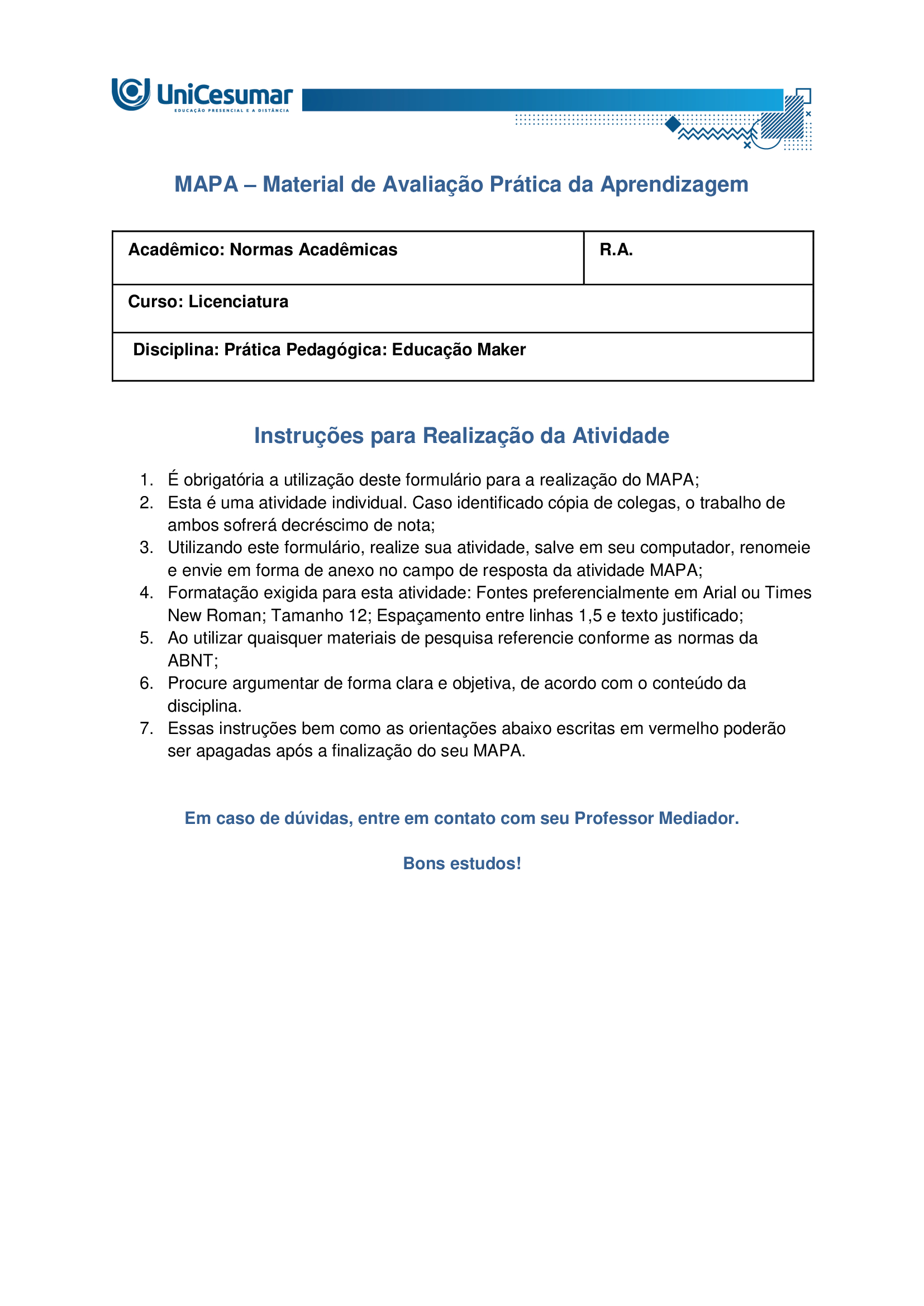 Recurso Educacional: Anagrama interativo no Wordwall com 15 termos do campo da alfabetização e letramento (Fonema; Sílabas; Consoante; Vogal; Texto; Frase; Escrita; Som; Letra; Conto; Rima; Palavra; Leitura; Pontuação; Língua). A atividade é disponibilizada online via link público do Wordwall e pode ser executada em computador, tablet ou celular. Link de acesso: https://wordwall.net/pt/resource/101164712 Público alvo: Alunos do Ensino Fundamental I (1º ao 5º ano), especialmente turmas em fase de alfabetização inicial e letramento; também indicado para turmas de EJA com níveis iniciais de leitura e escrita e para uso em intervenção pedagógica com pequenos grupos. Conteúdo Programático: - Consciência fonológica: identificação de sons e fonemas em palavras. - Segmentação silábica: reconhecimento de sílabas e divisão silábica. - Reconhecimento das letras e tipos: vogais e consoantes. - Vocabulário básico: termos relacionados a leitura e escrita. - Noções textuais: distinção entre palavra, frase e texto; compreensão de função da pontuação. - Estratégias de leitura visual e ortográfica: reconhecimento de padrões gráficos nas palavras. Intencionalidade Pedagógica - Objetivo geral: fortalecer habilidades iniciais de leitura e escrita por meio de prática lúdica e interativa. - Competências e habilidades esperadas: identificar letras e fonemas; segmentar palavras em sílabas; ampliar vocabulário específico do letramento; reconhecer diferenças entre palavra, frase e texto; desenvolver atenção visual e estratégias de busca; estimular motivação e autonomia na aprendizagem da leitura. - Resultados esperados: maior precisão na leitura de palavras familiares, melhor consciência silábica, ampliação no uso de termos do campo da escrita e aumento do engajamento nas atividades de alfabetização. Metodologia 1. Apresentação: professor introduz o tema em curto diálogo (5–10 min), explicando palavras-chave e objetivo do anagrama. 2. Disponibiliza o link na sala de aula virtual, em lista impressa ou projeta na lousa digital. Execução passo a passo 1. Aquecimento (5–10 minutos): breve explicação coletiva sobre as palavras e revisão de vogais/consoantes e sílabas. 2. Fase individual ou em duplas (10–20 minutos): cada aluno acessa o anagrama e desfaz o embaralhamento para formar a palavra correta. A plataforma verifica automaticamente e registra acertos e tempo. 3. Registro complementar (10 minutos): após cada palavra encontrada, o aluno escreve em um caderno ou ficha: palavra; separação silábica; identificação de vogais e consoantes; uso da palavra em uma frase simples. 4. Atividade de extensão (10–15 minutos): em grupos, alunos trocam palavras e criam pequenas rimas, frases coletivas ou mini-textos que incluam 3 a 4 palavras trabalhadas. 5. Fechamento e avaliação formativa (10 minutos): compartilhamento oral de produções, feedback do professor sobre acertos comuns e dificuldades, planejamento de intervenções. Regra da atividade - Meta ideal: encontrar todas as palavras; meta adaptada para iniciantes: encontrar pelo menos 8 a 10. - Tempo sugerido por palavra: 30–90 segundos (ajustável conforme nível). - Tentativas: permitir múltiplas tentativas com penalização de tempo para forçar reflexão, ou bloquear após 3 tentativas para estimular consulta ao colega. - Critérios de avaliação: número de acertos, tempo médio por palavra, qualidade da separação silábica e das frases de uso. Referencias Bibliográficas BLIKSTEIN, Paulo; VALENTE, José Armando; MOURA, Éliton Meireles de. EDUCAÇÃO MAKER: ONDE ESTÁ O CURRÍCULO? Revista e-Curriculum, São Paulo, v. 18, n. 2, p. 523-544, abr./jun. 2020. Disponível em: https://revistas.pucsp.br/curriculum/article/view/48127. Acesso em: 4 nov. 2025. RAABE, André; GOMES, Eduardo Borges. Maker: uma nova abordagem para tecnologia na educação. Revista Tecnologias na Educação, v. 26, p. 6-20. Disponível em: https://tecedu.pro.br/. Acesso em: 4 nov. 2025.