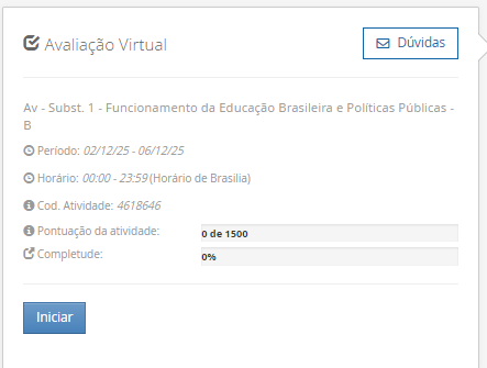 1) O Brasil adota o sistema federativo, composto pela União, estados, municípios e Distrito Federal, caracterizado pela cooperação e por responsabilidades comuns entre os entes. A Constituição Federal e a Lei de Diretrizes e Bases da Educação Nacional (LDB) estabelecem o Regime de Colaboração, no qual a oferta da educação exige a cooperação entre essas esferas de governo. Embora as competências não sejam exclusivas, a legislação define áreas de prioridade para cada ente federativo na organização da educação nacional. De acordo com a LDB e o Regime de Colaboração, qual é a principal responsabilidade do governo municipal na organização da educação básica? ________________________________________ Alternativas: • a) Organizar e financiar o sistema federal de ensino e supervisionar o ensino superior. • b) Manter e zelar pelas redes de ensino médio e pelas universidades estaduais. • c) Coordenar a política nacional de educação, articulando os diferentes níveis e sistemas. • d) Manter, coordenar e zelar pelas instituições de creches, educação infantil e anos iniciais do ensino fundamental. • e) Elaborar o Plano Nacional de Educação (PNE) e fiscalizar o cumprimento de suas metas. 2) A política é aplicada por meio de legislações, decretos e leis que se organizam em uma hierarquia. No sistema jurídico brasileiro, vigora o princípio da Supremacia da Constituição, que a coloca em um patamar de superioridade, servindo de fundamento de validade para todas as demais normas jurídicas. A Constituição Federal, lei maior do país, delineia os princípios e as diretrizes fundamentais que orientam todo o sistema educacional, reconhecendo a educação como um direito de todos e um dever compartilhado. Qual é a relação hierárquica fundamental que se estabelece entre a Constituição Federal (CF) de 1988 e a Lei de Diretrizes e Bases da Educação Nacional (LDB)? ________________________________________ Alternativas: • a) A LDB é uma Lei Delegada criada pelo Presidente, com a mesma autoridade da CF, desde que delegada pelo Congresso. • b) A CF é uma Lei Ordinária, e a LDB, uma Emenda Constitucional, ambas com igual força, mas de áreas temáticas distintas. • c) A CF está no patamar de supremacia, sendo o fundamento de validade e a base para a LDB e as demais leis educacionais. • d) Ambas são normas do mesmo nível hierárquico, regulando o sistema educacional por meio de um regime de colaboração. • e) A LDB é superior, pois trata especificamente da educação, enquanto a CF aborda apenas os direitos sociais de forma genérica. 3) O contexto histórico do atendimento à primeira infância no Brasil evoluiu de um olhar assistencialista para uma abordagem que reconhece a criança como sujeito de direitos. A Lei de Diretrizes e Bases da Educação Nacional (LDB) define a Educação Infantil como a primeira etapa da Educação Básica, destacando sua importância para o desenvolvimento das crianças de até 5 anos. Essa legislação estabelece diretrizes e uma finalidade específica que transcende o simples "cuidar", orientando o trabalho pedagógico nas creches e pré-escolas. Qual é a finalidade principal atribuída à Educação Infantil pela LDB (Lei nº 9.394/96)? ________________________________________ Alternativas: • a) Garantir a alfabetização plena das crianças até os cinco anos, preparando-as diretamente para o Ensino Fundamental. • b) Assegurar o atendimento à criança em período integral, priorizando o cuidado físico e nutricional. • c) A socialização e o controle de frequência, com exigência mínima de 60% do total de horas, para fins de aprovação. • d) A formação ética e o desenvolvimento da autonomia intelectual e do pensamento crítico, preparando-a para o trabalho. • e) O desenvolvimento integral da criança em seus aspectos físico, psicológico, intelectual e social, complementando a ação da família e da comunidade. 4) A Base Nacional Comum Curricular (BNCC) promove mudanças significativas na forma como a alfabetização é concebida no contexto educacional brasileiro. O documento enfatiza a alfabetização como um processo contínuo que deve ir além do domínio do código linguístico, buscando a formação de indivíduos críticos e participativos. A BNCC também busca valorizar práticas pedagógicas flexíveis e contextualizadas, alinhadas às demandas contemporâneas e metas do país, incentivando métodos que considerem as especificidades regionais, étnicas e culturais para tornar a alfabetização mais inclusiva. De acordo com a BNCC, no Ensino Fundamental - Anos Iniciais, qual é o principal foco da ação pedagógica nos primeiros dois anos desse segmento, sendo essencial para que os estudantes ampliem suas possibilidades de construir conhecimentos e participar com autonomia na vida social? ________________________________________ Alternativas: • a) O desenvolvimento da capacidade de aprendizagem, tendo em vista a aquisição de conhecimentos e habilidades em todas as áreas. • b) A consolidação de práticas pedagógicas que abordem os cinco Campos de Experiência do currículo. • c) O processo de alfabetização, visando à inserção dos estudantes na cultura letrada. • d) A transição para o ensino médio, consolidando e aplicando os conhecimentos adquiridos. • e) A aquisição de habilidades de codificação e decodificação, sem a ênfase nos aspectos sociais da leitura e escrita. 5) A avaliação da qualidade da Educação Básica e o acompanhamento das políticas públicas são processos vitais para o aprimoramento do ensino nacional. Desde 2007, o Instituto Nacional de Estudos e Pesquisas Educacionais Anísio Teixeira (Inep) utiliza um indicador criado para aferir essa qualidade e estabelecer metas, sendo calculado a partir da combinação da taxa de rendimento escolar (aprovação) com as médias de desempenho obtidas em exames de larga escala, como o Sistema de Avaliação da Educação Básica (Saeb). Qual é o indicador objetivo, criado pelo Inep, que é utilizado para mensurar a qualidade da aprendizagem na Educação Básica e serve como referência para a formulação e o monitoramento das políticas educacionais no Brasil? ________________________________________ Alternativas: • a) Sistema de Seleção Unificada (SISU) • b) Plano Nacional de Educação (PNE) • c) Plano de Ações Articuladas (PAR) • d) Índice de Desenvolvimento da Educação Básica (IDEB) • e) Fundo de Manutenção e Desenvolvimento da Educação Básica (Fundeb)