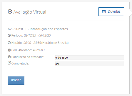 1) Existem diversas formas de divisões do esporte, podendo estes ser: de quadra, de campo, de competição, de participação e outros. Sobre esse tema, leia a descrição abaixo: "Compreendem uma disputa entre duas equipes que se organizam de maneira estratégica, gerando situações de ataque e de defesa com o intuito de atingir suas finalizações". Assinale a alternativa que apresente, corretamente, a classificação acima descrita: ________________________________________ Alternativas: • a) Esportes Coletivos. • b) Esportes Individuais. • c) Esportes Alternativos. • d) Jogo Competitivo. • e) Esporte Misto. 2) Para garantir a execução e o cumprimento dos aspectos que norteiam a organização da prática esportiva de competição, e, para atestar a veracidade dos acontecimentos durante a partida, independentemente da modalidade, as equipes de arbitragem preenchem um documento que demonstra o histórico e registro dos acontecimentos do evento esportivo em si. Qual é o nome dado a este documento? ________________________________________ Alternativas: • a) Livro de regras • b) Resumo técnico • c) Congresso técnico • d) Livro do regulamento da competição • e) Súmulas. 3) Os Jogos Paralímpicos é uma grande demonstração do potencial que está presente no esporte, como a inclusão, a superação de barreiras, desenvolvimento da autonomia possível, e a autoestima. Sobre a história dos Jogos Paralímpicos, podemos afirmar que: ________________________________________ Alternativas: • a) os Jogos Paralímpicos (JP) foram criados em 1920, quando ocorreu a I edição dos Jogos de Stoke Mandeville, em Roma, na Itália, e nasceram como fruto de um movimento que tinha como objetivo a reabilitação de pessoas com diferentes tipos de deficiência. • b) os Jogos Paralímpicos (JP) foram criados em 1960, quando ocorreu a IX edição dos Jogos de Stoke Mandeville, em Roma, na Itália, e nasceram como fruto de um movimento que tinha como objetivo a reabilitação de pessoas com diferentes tipos de deficiência. • c) os Jogos Paralímpicos (JP) foram criados em 1900, durante a segunda edição dos Jogos Olímpicos, em Berlin, Alemanha, e nasceram como fruto de um movimento que tinha como objetivo a reabilitação de pessoas com diferentes tipos de deficiência. • d) os Jogos Paralímpicos (JP) foram criados em 1984 em Los Angeles, quando ocorreu a XXIII edição dos Jogos de Olímpicos de Verão, e nasceram como fruto de um movimento que tinha como objetivo a reabilitação de pessoas com diferentes tipos de deficiência, especialmente as deficientes auditivas. • e) os Jogos Paralímpicos (JP) foram criados em 1980, quando ocorreu a XXII Olimpíada, em Moscou, na Rússia, e nasceram como fruto de um movimento que tinha como objetivo a reabilitação de pessoas com diferentes tipos de deficiência, especialmente as deficientes auditivas. 4) Idealizado e fundado em 1894, o Comitê Olímpico Internacional (COI) tinha inicialmente a proposta de reviver as práticas atléticas dos jogos antigos, porém, com novo formato e objetivo. Assim, inicia-se o Movimento Olímpico Moderno. Assinale a alternativa que apresenta, corretamente, o criado e idealizador do Movimento Olímpico Moderno. ________________________________________ Alternativas: • a) Barão Josef de Coubertin. • b) Barão Pierre de Coubertin. • c) Barão Demetrios Vikelas. • d) Barão Demetrios Dell Vile. • e) Barão Josef Manella. 5) Na atualidade, existe todo uma estrutura organizacional e administrativa no campo esportivo brasileiro, envolvendo tanto instituições governamentais como não governamentais, muitas vezes atuando em parceria pela promoção do esporte em diferentes aspectos. Assim, analises as seguintes afirmativas: I - O COB no Brasil desenvolve e representa o esporte escolar, exclusivamente, promovendo os valores olímpicos e pedagógicos em território nacional; lI - O COB no Brasil em conjunto com o Ministério do Esporte, tem como objetivo o desenvolvimento de programas, promovendo a prática intensiva e planejada da atividade física para toda a população, além da melhoria do padrão de organização, gestão, qualidade e transparência do setor. III - A estrutura nacional esportiva no Brasil busca potencializar o desenvolvimento esportivo nacional que conta, também, com o Comitê Brasileiro de Clubes (CBC) no incentivo à criação das primeiras federações estaduais e apoio à realização de Congressos para o aprimoramento do nosso segmento esportivo. Além disso, incluiu em sua estratégia o objetivo de ampliar e aprimorar o Programa de Formação de Atletas. Considerando o contexto apresentado, é correto o que se afirma em: ________________________________________ Alternativas: • a) I e III, apenas. • b) II e III, apenas • c) I e II, apenas. • d) III, apenas. • e) I, II e III.