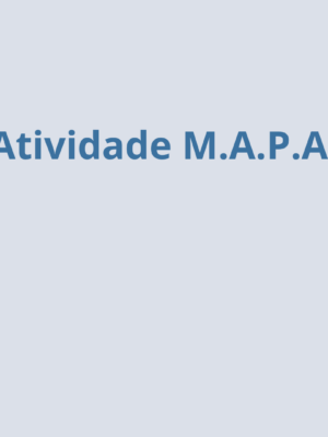 Mapa de Saúde Coletiva — Atividade com Resposta