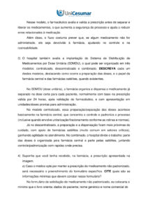 Resposta Mapa: Mapa Farmácia Hospitalar 51/2026