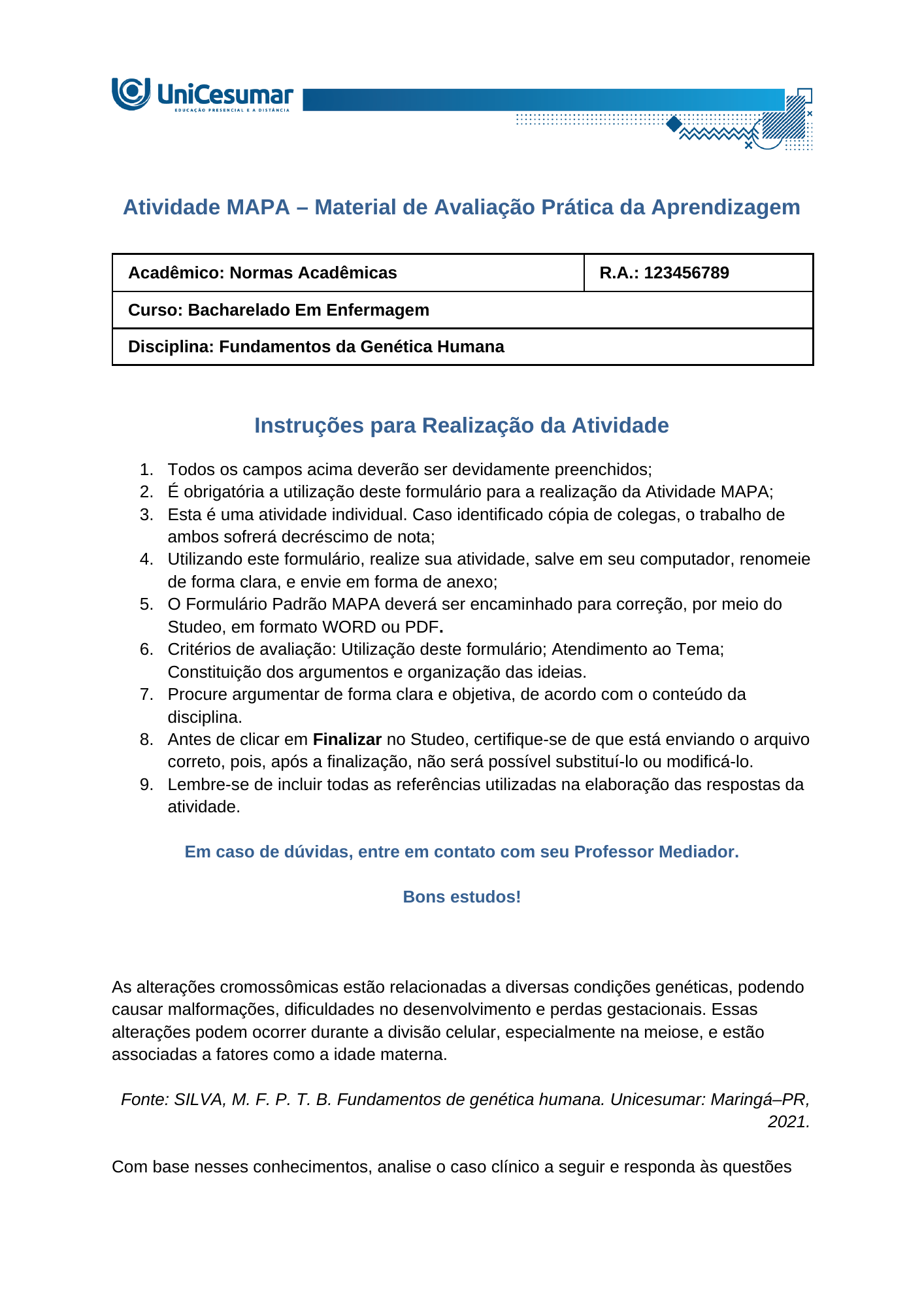 resposta Mapa Fundamentos da Genética Humana (1)
