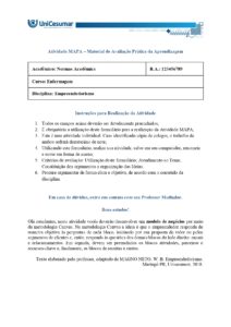 Mapa Empreendedorismo