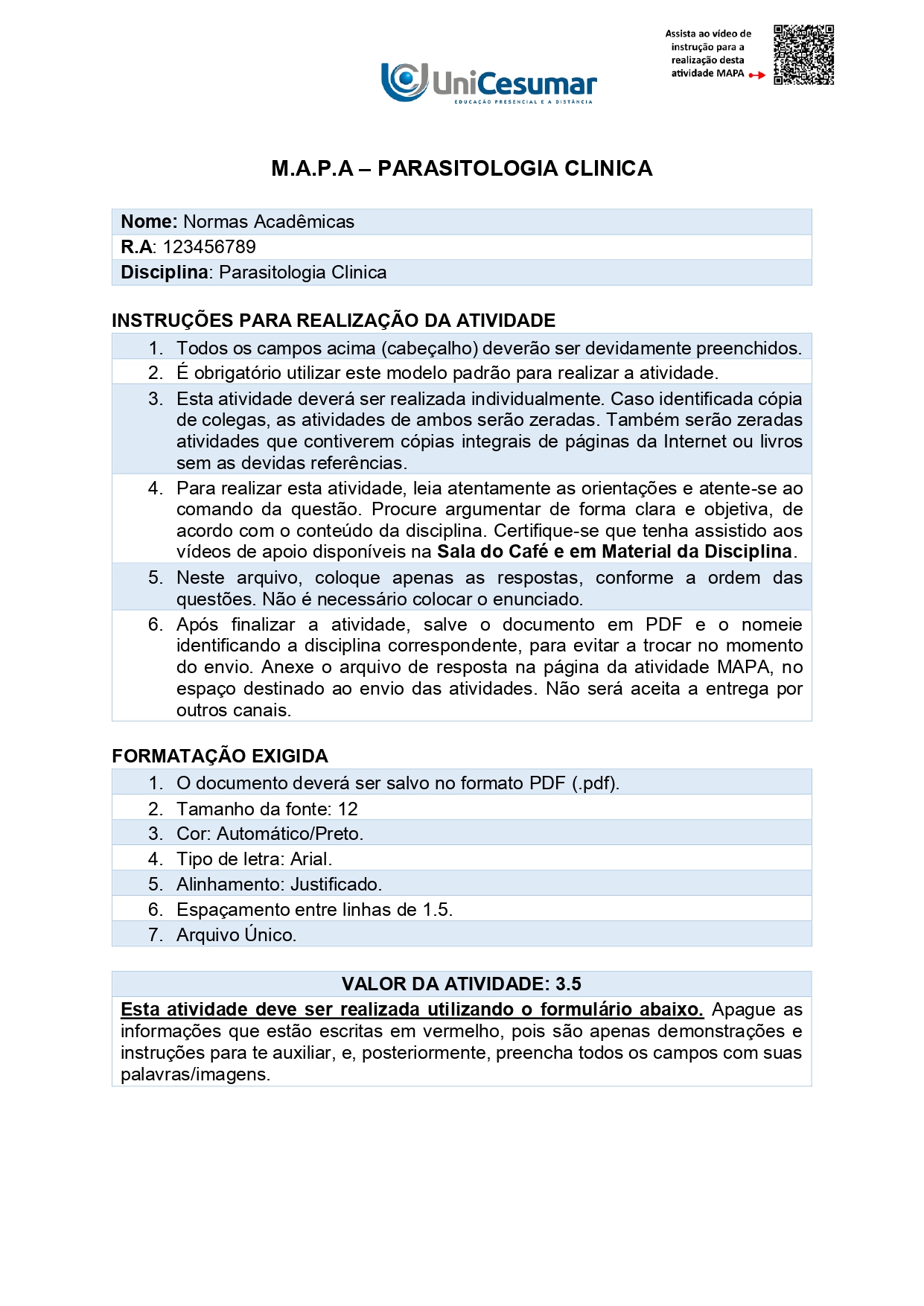 Mapa Parasitologia Clinica