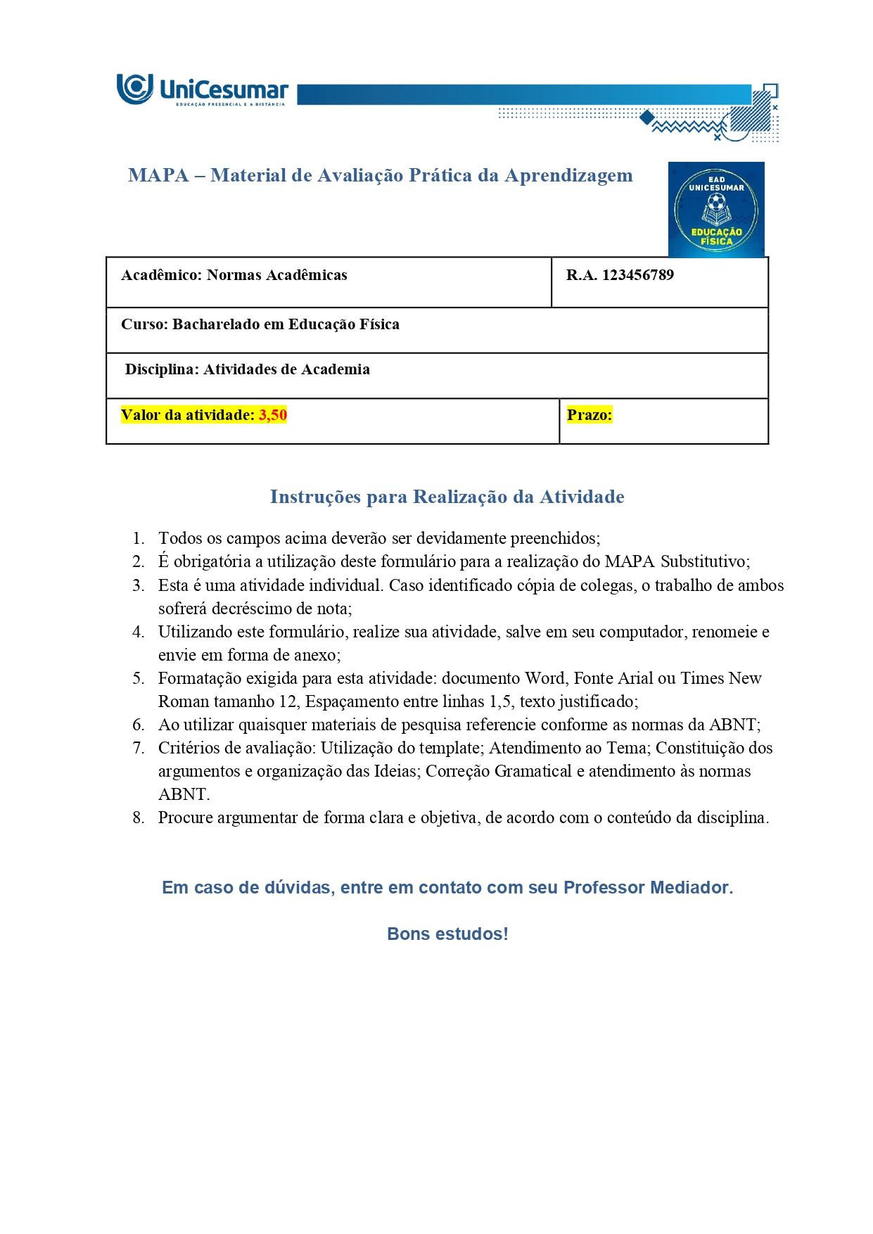 1. No campo da Educação Física, o planejamento é uma ferramenta essencial para garantir a organização, a coerência e a eficácia do processo de treinamento. Ele permite estruturar de forma lógica a progressão das atividades, definindo objetivos claros para cada sessão. No contexto das ginásticas de academia, as sessões são denominadas “aulas” e estas são organizadas, basicamente, em quatro partes: Introdução, Aquecimento, Parte principal e Volta à calma. Desta forma, descreva qual a finalidade (objetivo) e o que acontece em cada uma dessas partes.