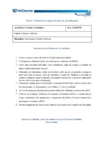 Assista ao vídeo explicativo da atividade: https://youtu.be/kQrmS4F6bLw A partir do enunciado e do exposto na atividade MAPA, insira sua resposta a seguir: 1) Com base nos princípios da governança corporativa, identifique qual princípio está mais relacionado a cada situação a seguir: a) Divulgação das informações financeiras aos sócios